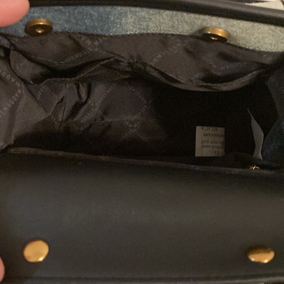 NWT Steve Madden Denim Bwebber Satchel Crossbody Handle Bag with Change Purse - Picture 16 of 16